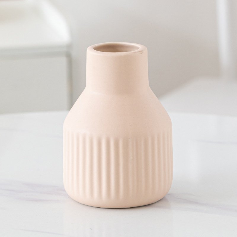 Ceramic vases for home decoration