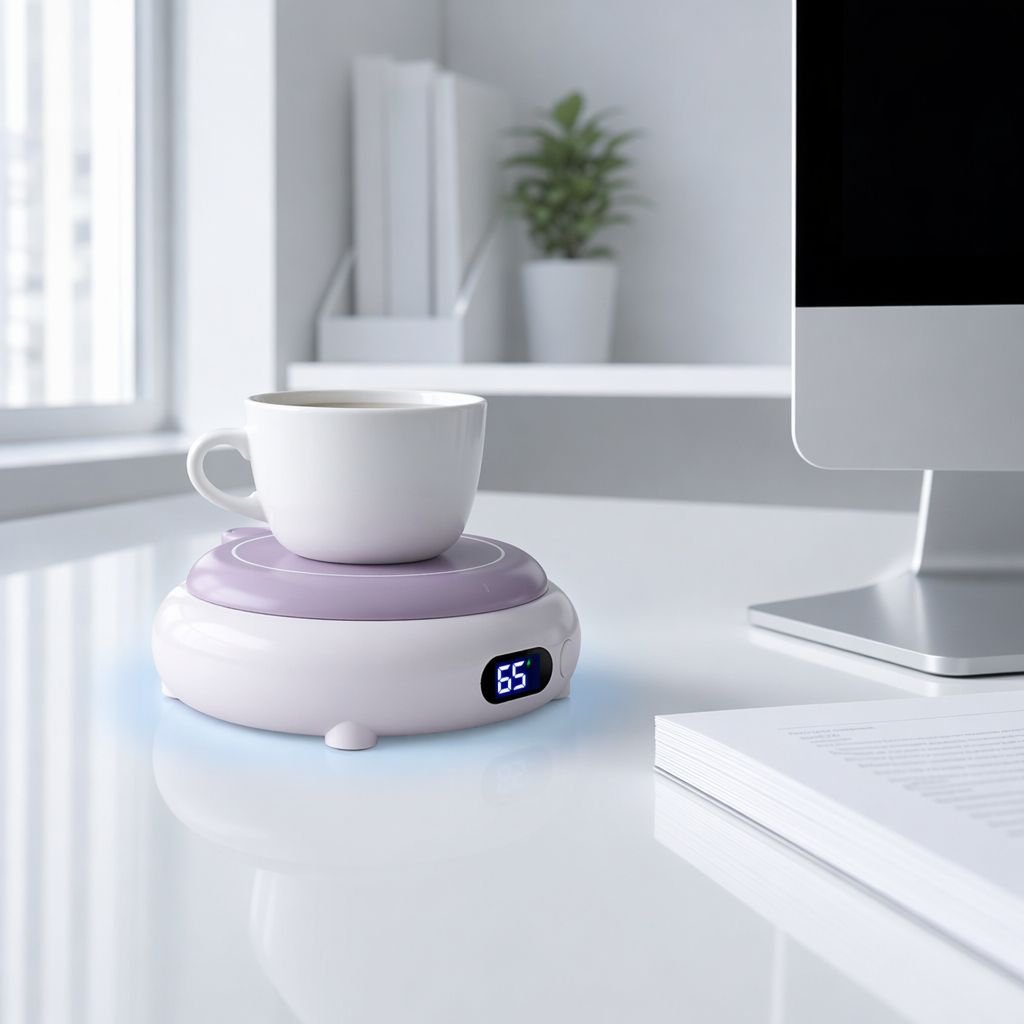 Intelligenter Desktop-Thermobecher mit konstanter Wärme und kabellosem Laden