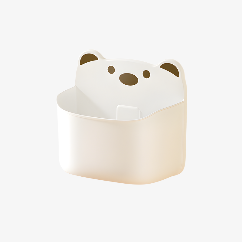 パンチフリーで壁に簡単取り付けできるティッシュボックス