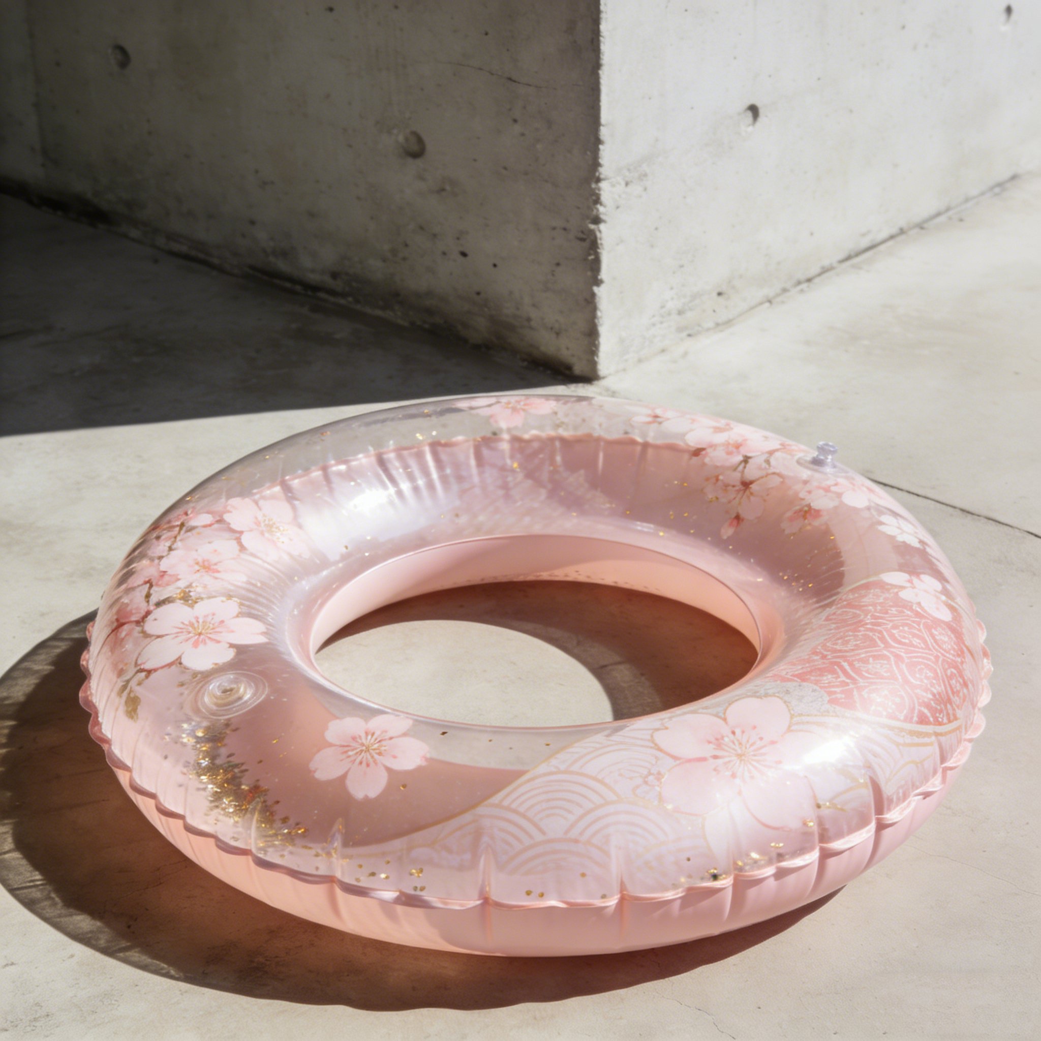  プール用浮き輪3個パック