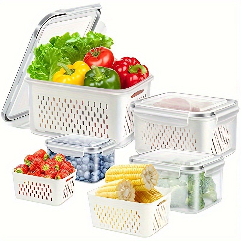 無毒性食品保存容器3個セット
