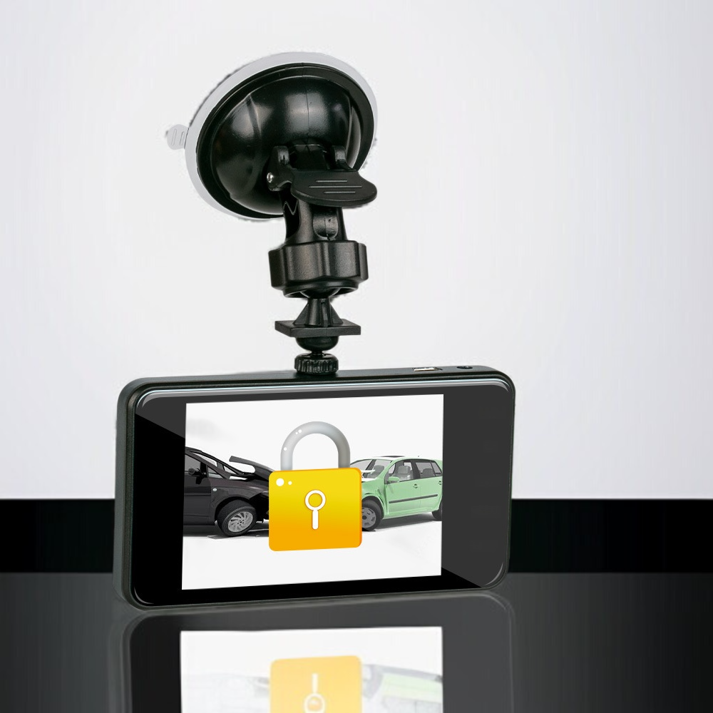 Neu Auto 4 zoll fahren recorder dual aufnahme HD 1080P fahren recorder black box versteckte fahren r