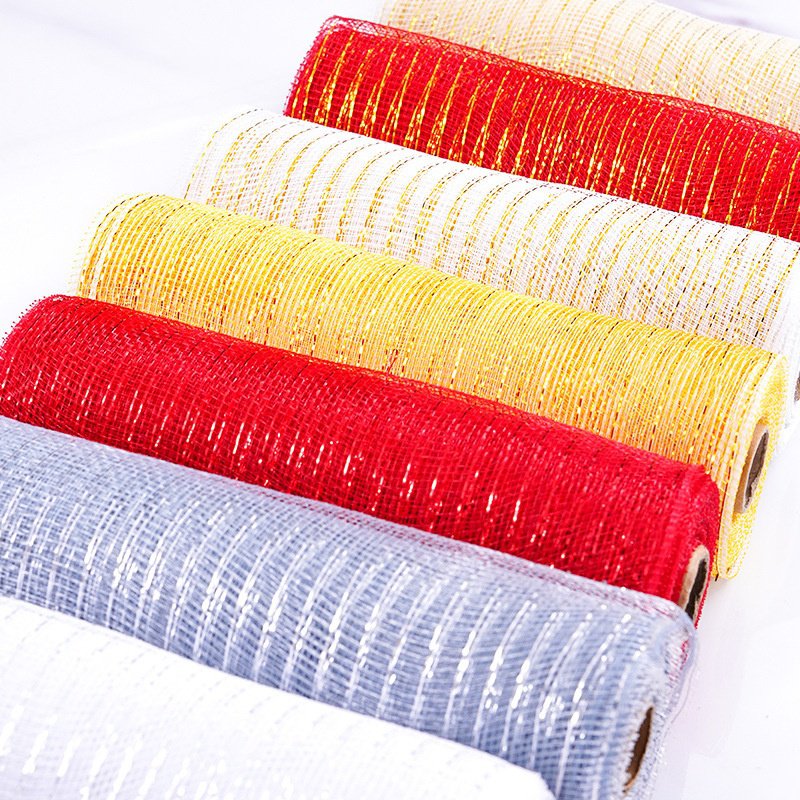 節日花藝網紗花圈聖誕樹飾品