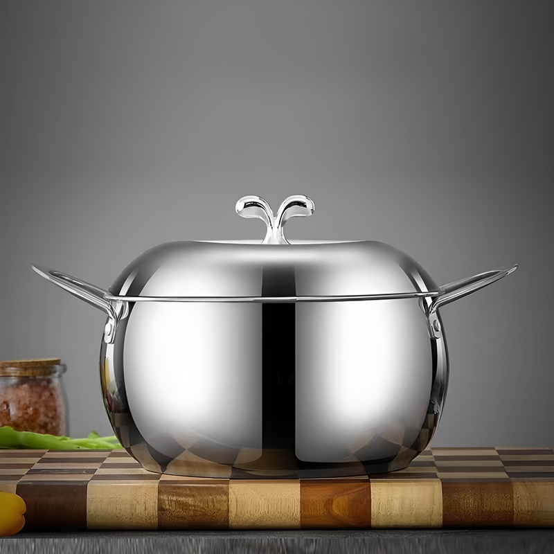 가정용 찌개냄비 두꺼운 스텐 배 다용도 국수냄비 가스렌지 인덕션 범용 찌개냄비