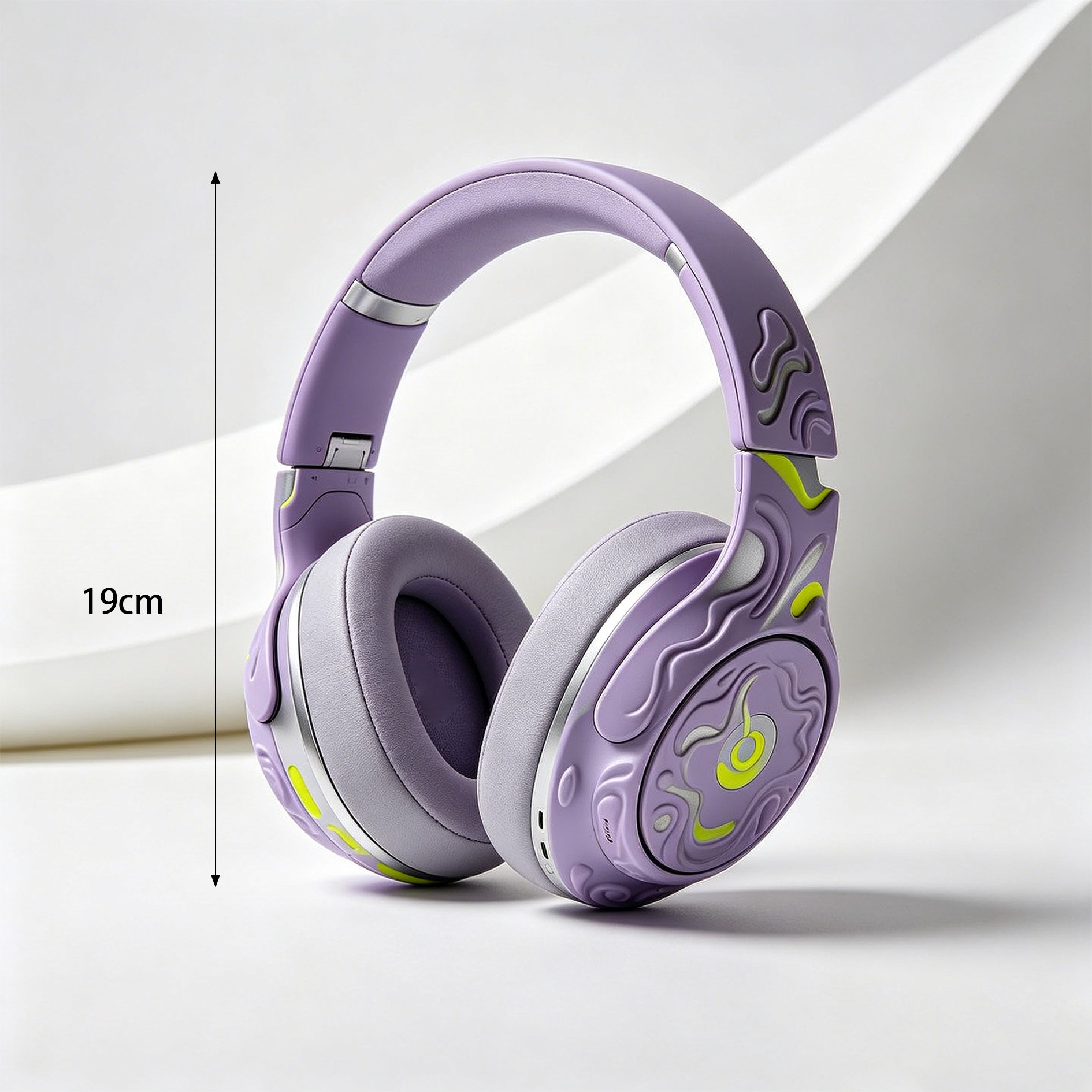Wireless Bluetooth Over-Ear Headphones front view