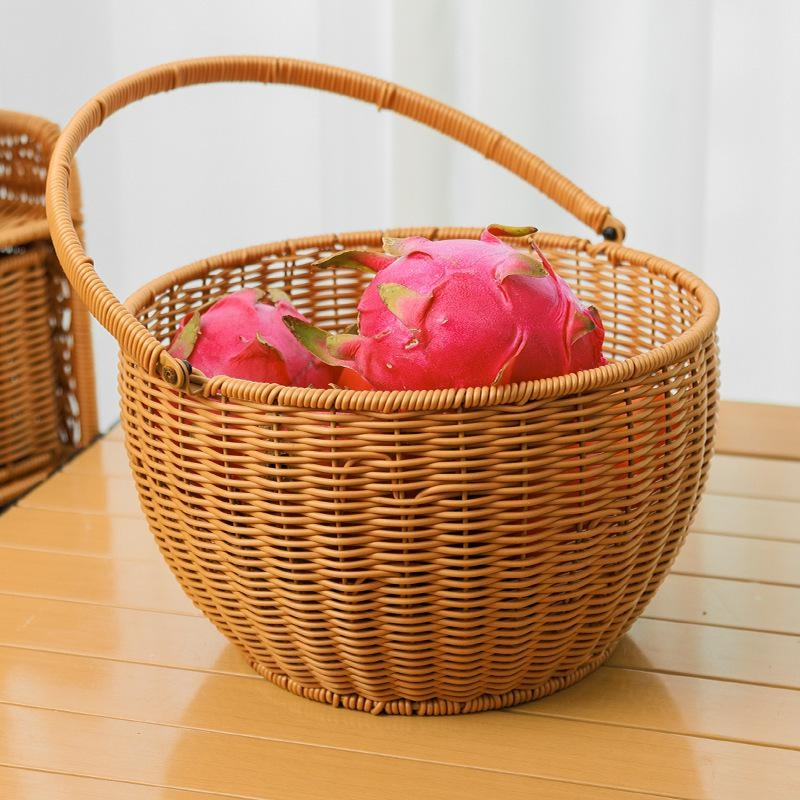 ตะกร้าผักผลไม้ดีไซน์แฮนด์เมด