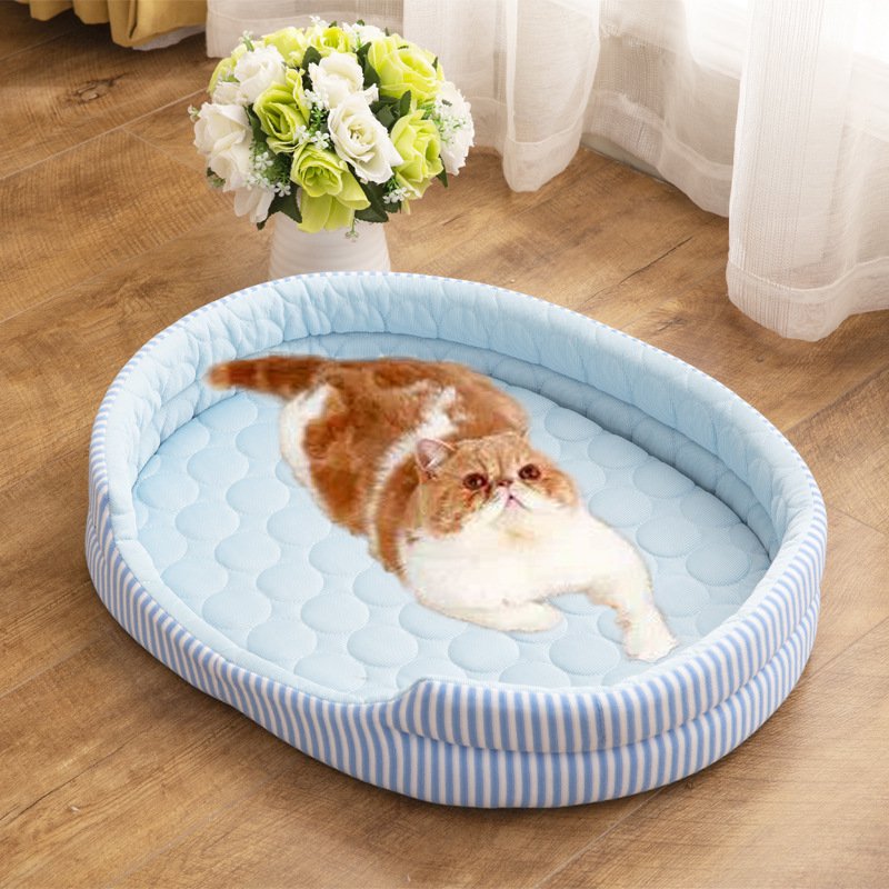 Cooling Ice Silk Pet Mat for Cats and Dogs