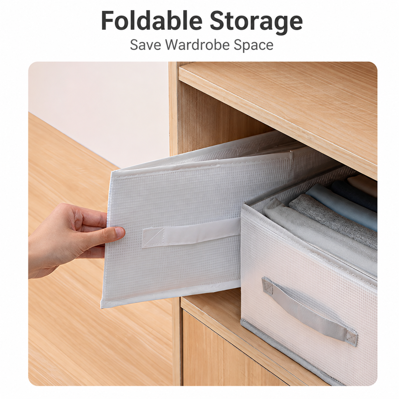 Washable Eight-Section Drawer Organiser