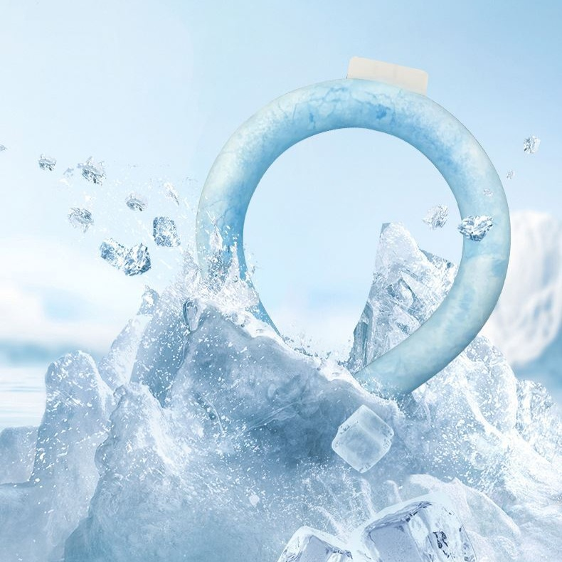 アウトドアスポーツ用冷却カラー