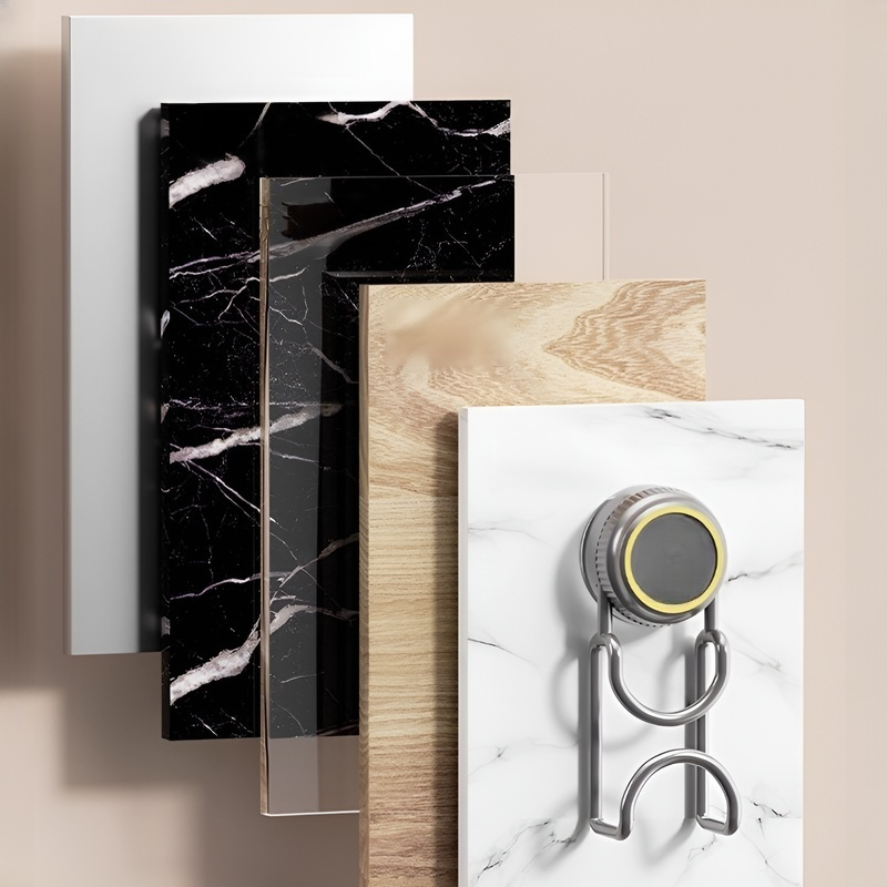 Punch-Free Wall-Mounted Bathroom Storage Shelf