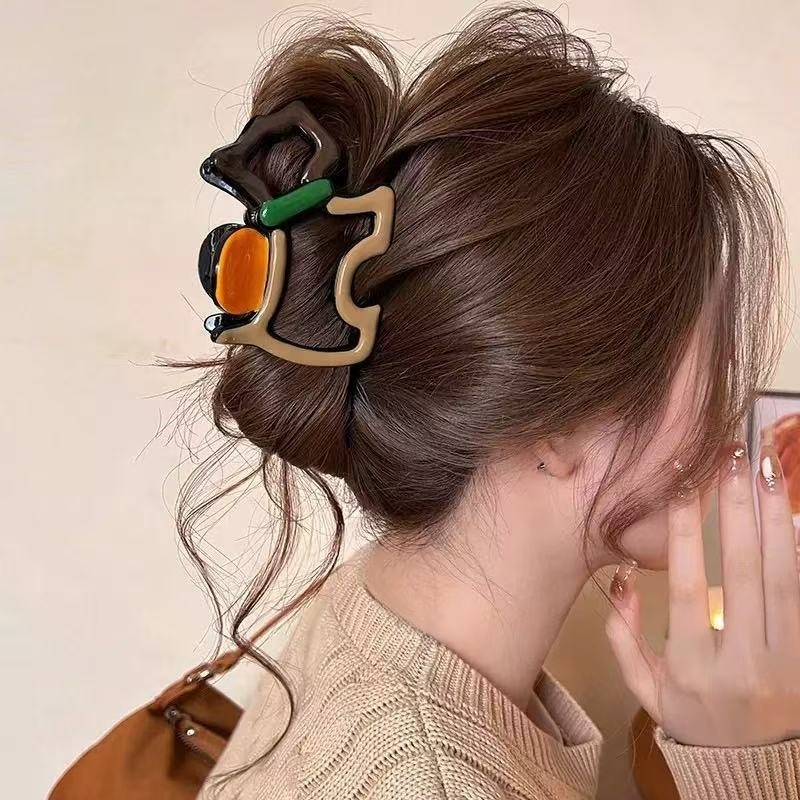 กิ๊บปากฉลามติดโบว์ลายจุดสีน้ำเงิน