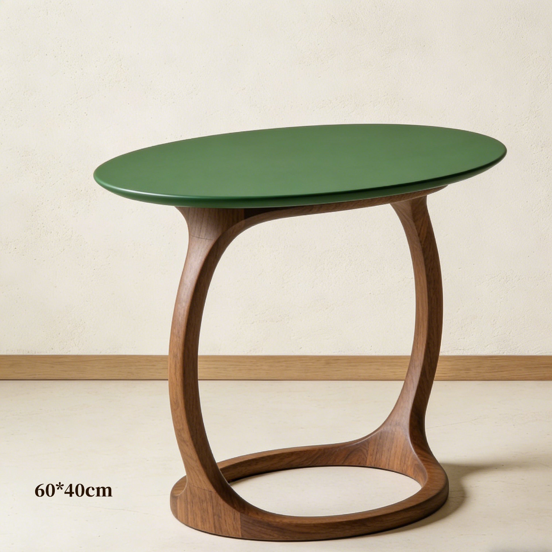 โต๊ะทรงวงรีหน้าโต๊ะไม้คุณภาพสูง