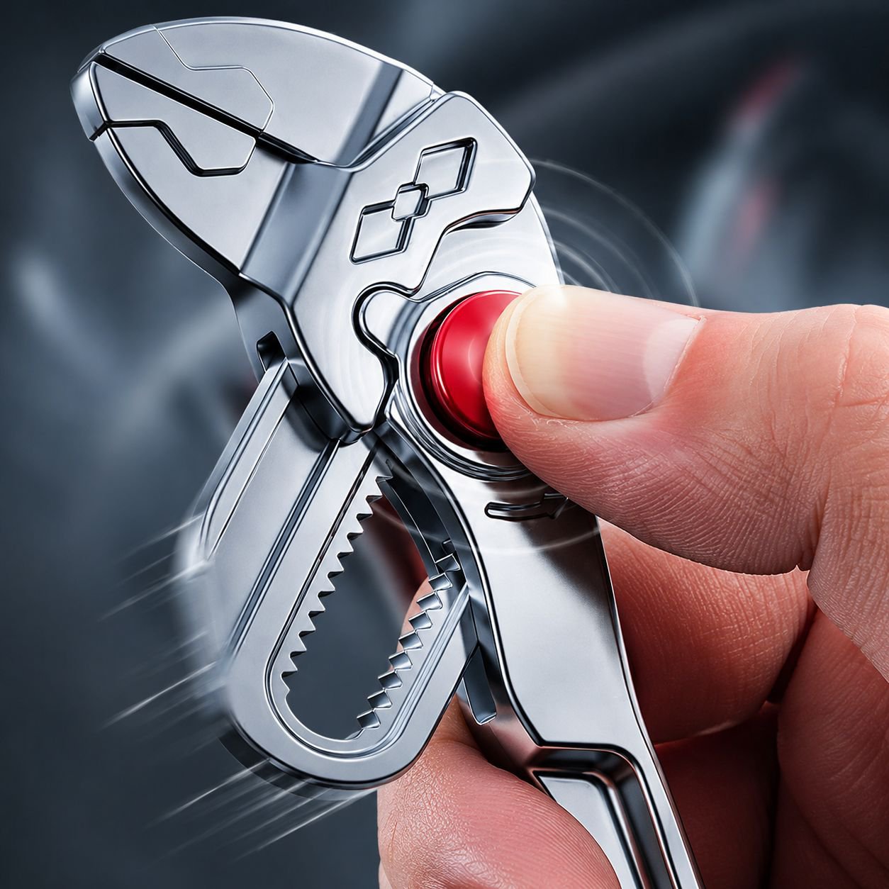 Multifunction 4-inch Water Pipe Clamp, Household Adjustable Mini Pliers, Screwdriver Combo Tool