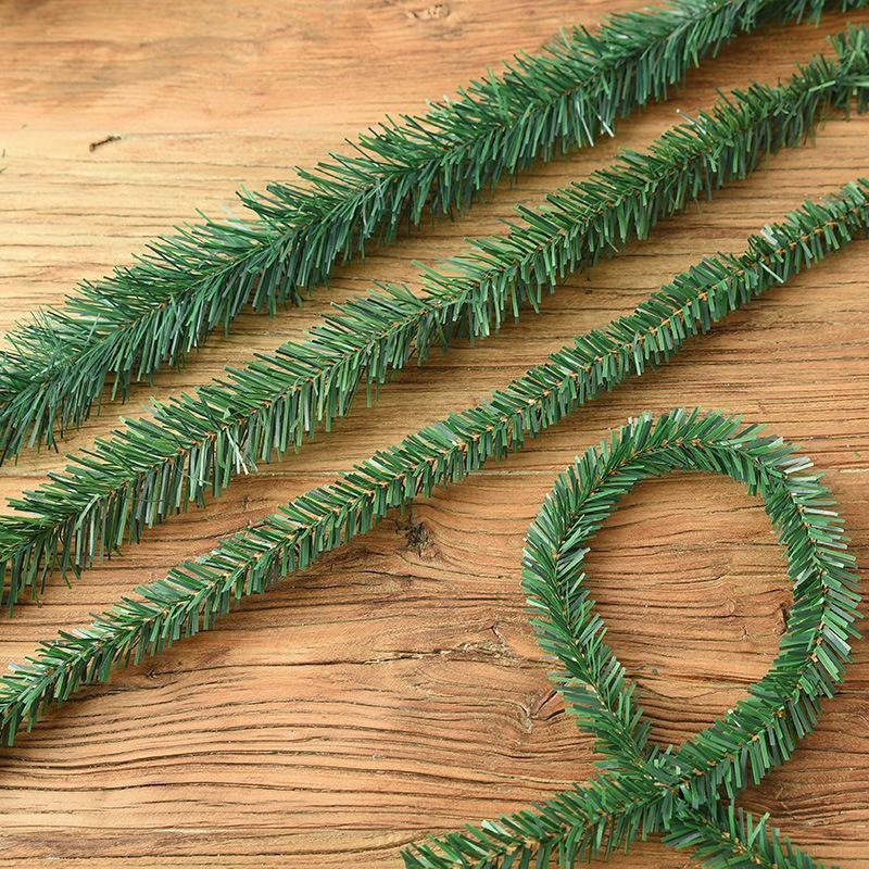 Christmas rattan decorations