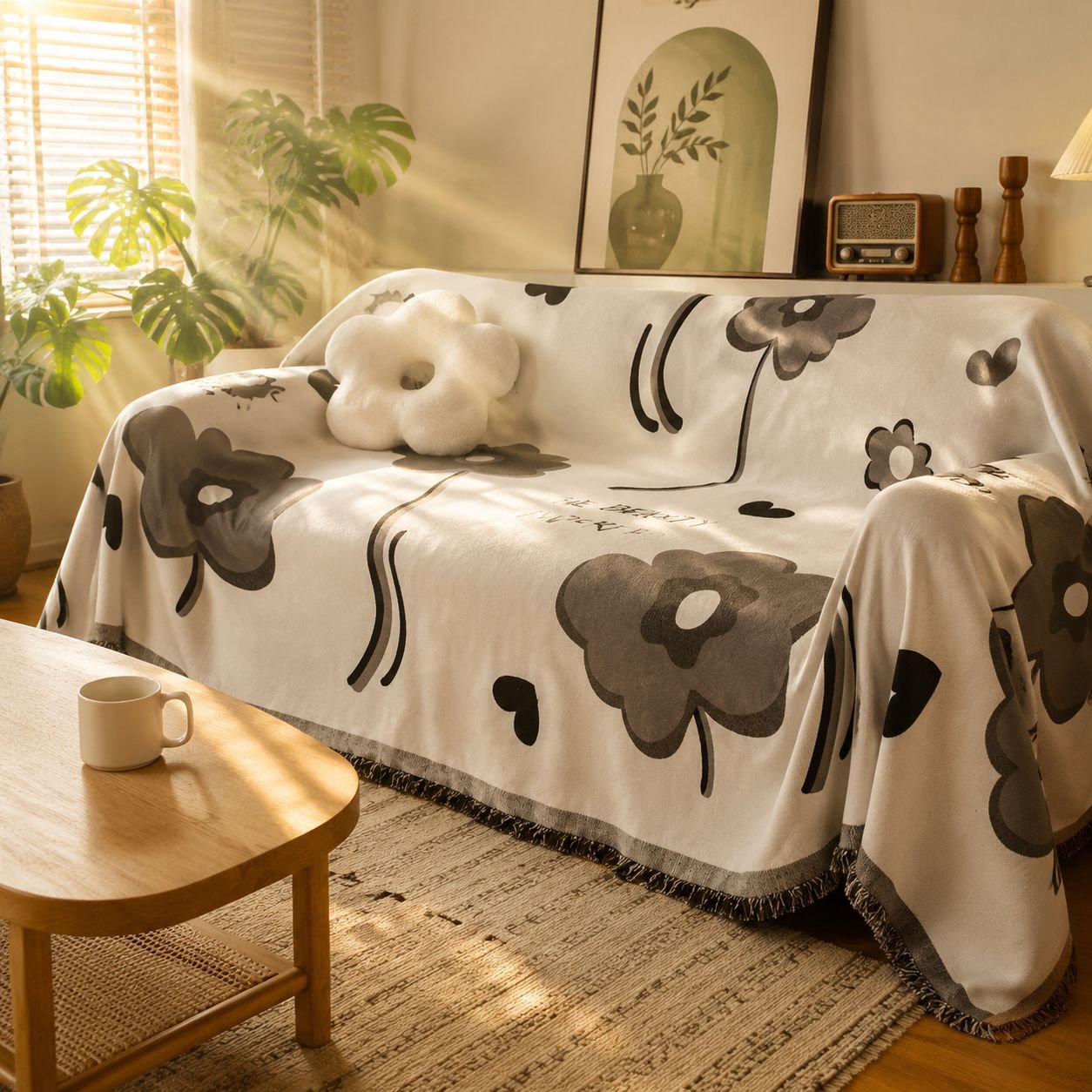 Premium Nordic Sofa Protector Cover