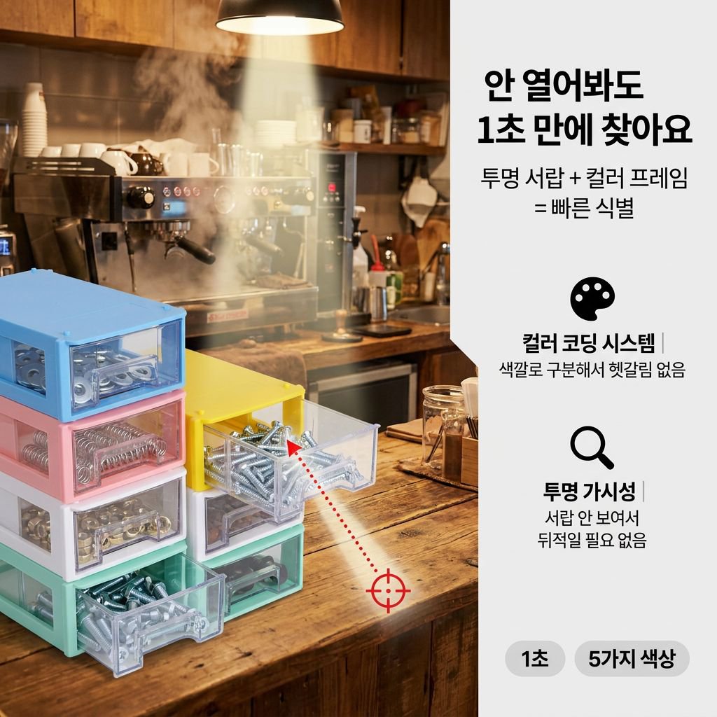 다기능 소품 정리함