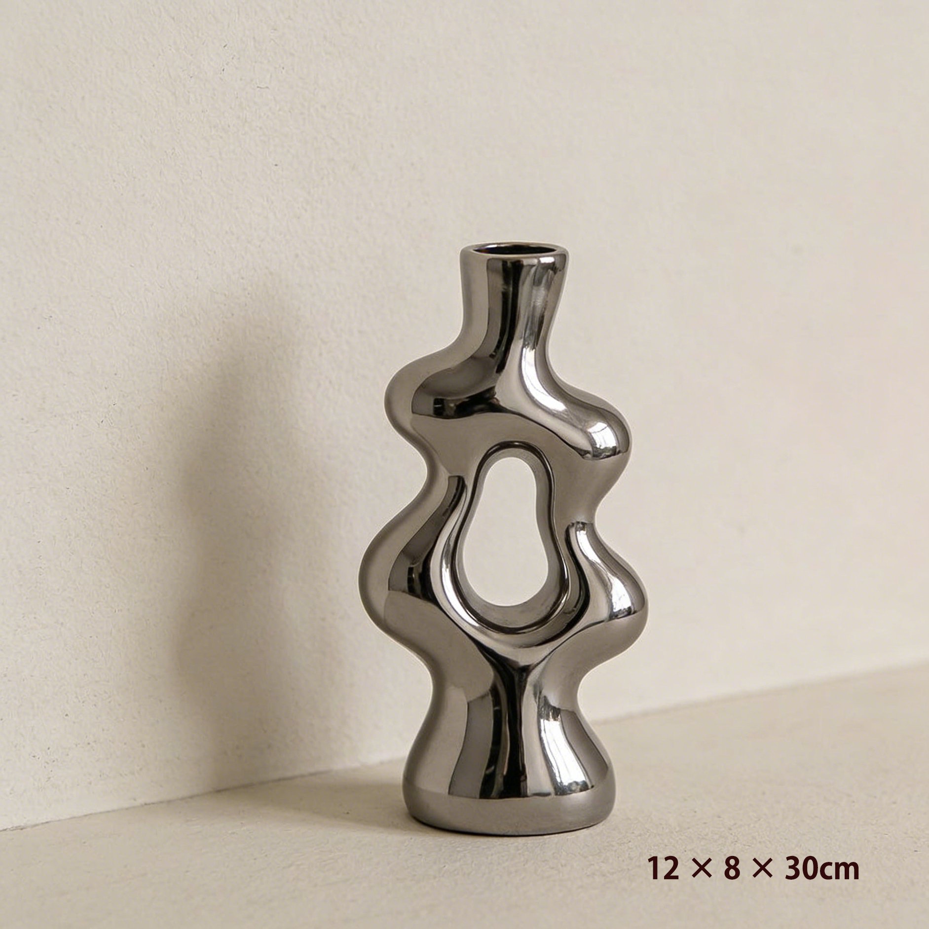 モダンデザインの卓上オブジェのディテール