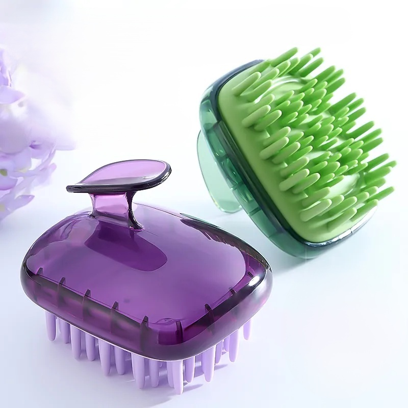 按摩刷头发梳子头皮硅胶止痒器