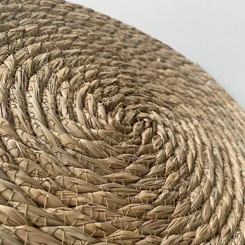 Round Seagrass Placemat Heat Insulation Mat