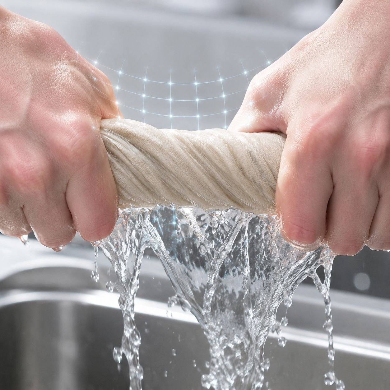 Loofah Plant Fiber Dishcloths, Easy to Clean