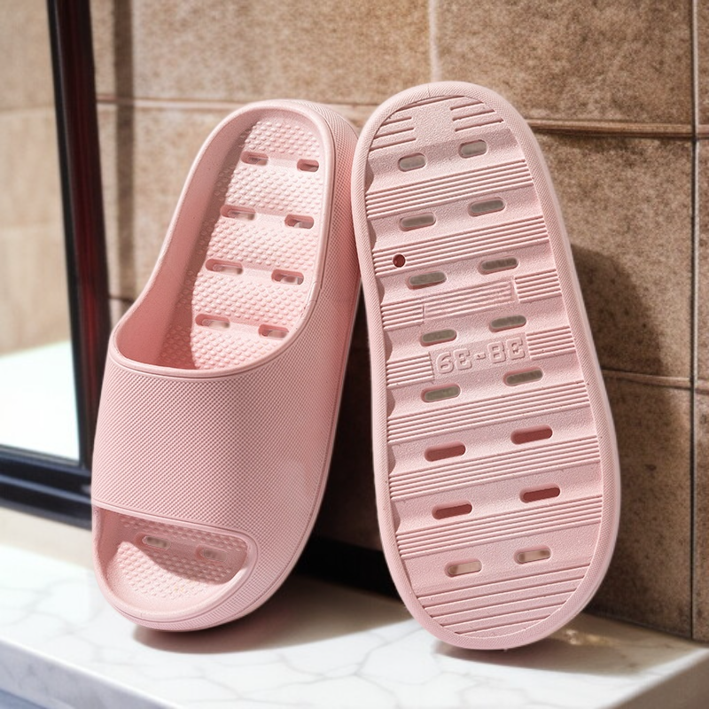 Wasserdichte Duschhausschuhe mit Löchern