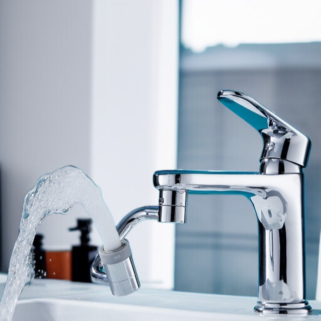 水しぶき防止機能を備えたシンク用エアレーター