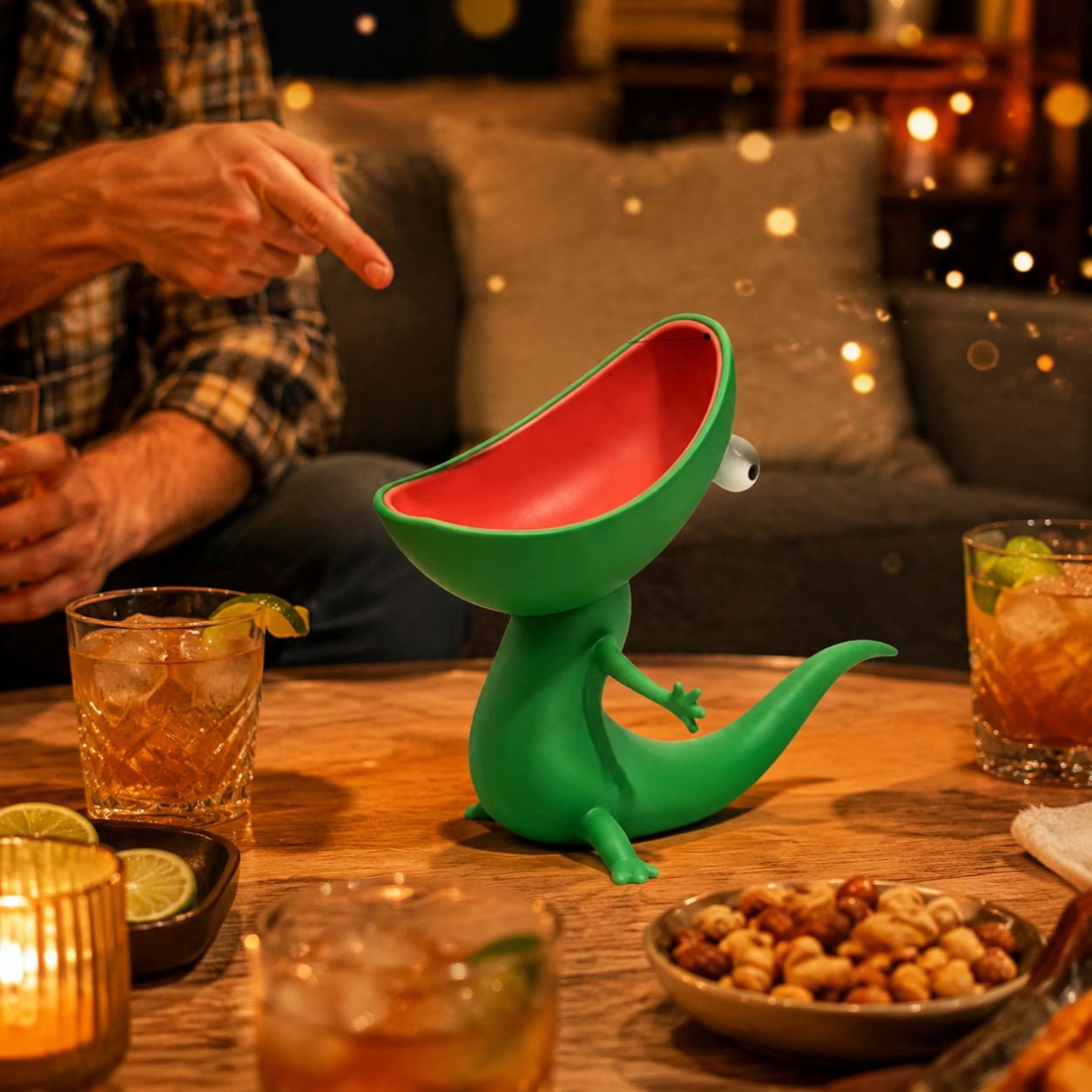 Eco-friendly 3D printed lizard soap box