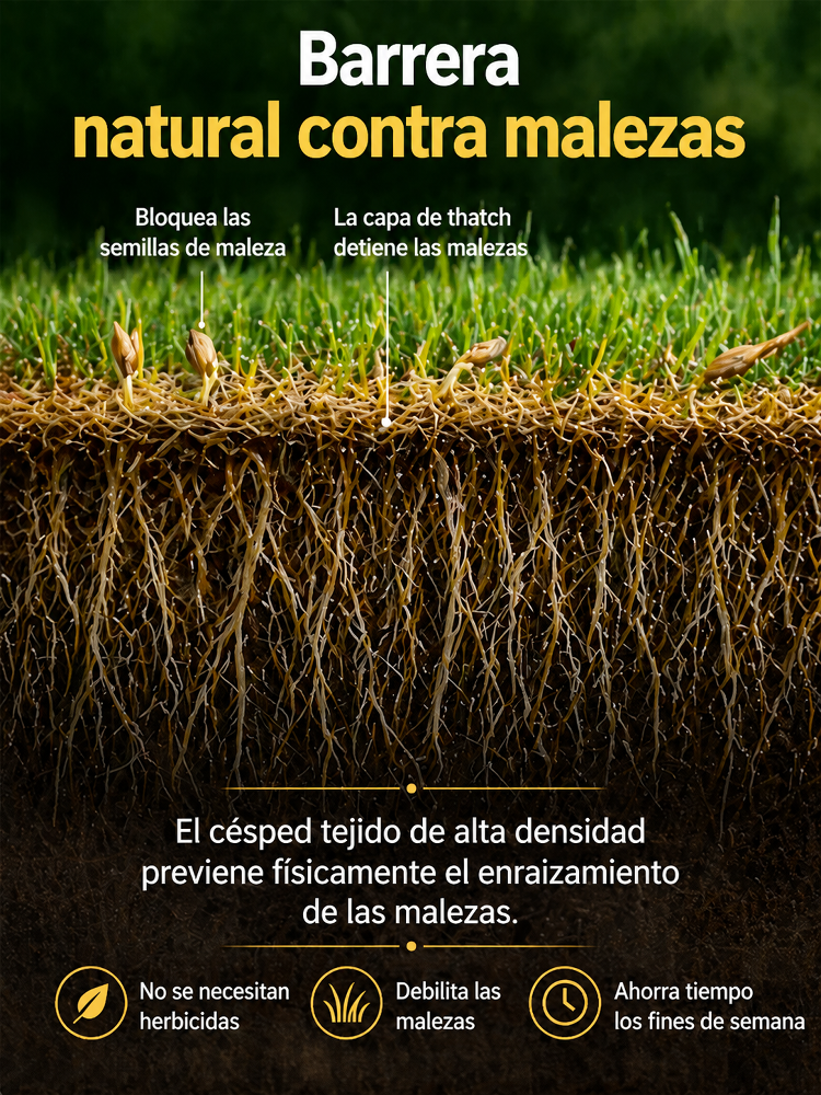 JS-[Tasa de germinación del 99% en 7 días] Semillas de césped multivariedad