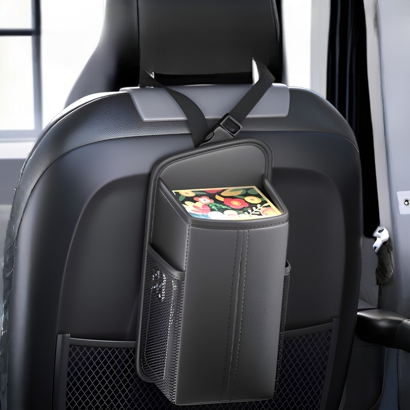 ユニバーサルデザインの車内ティッシュ収納ケース