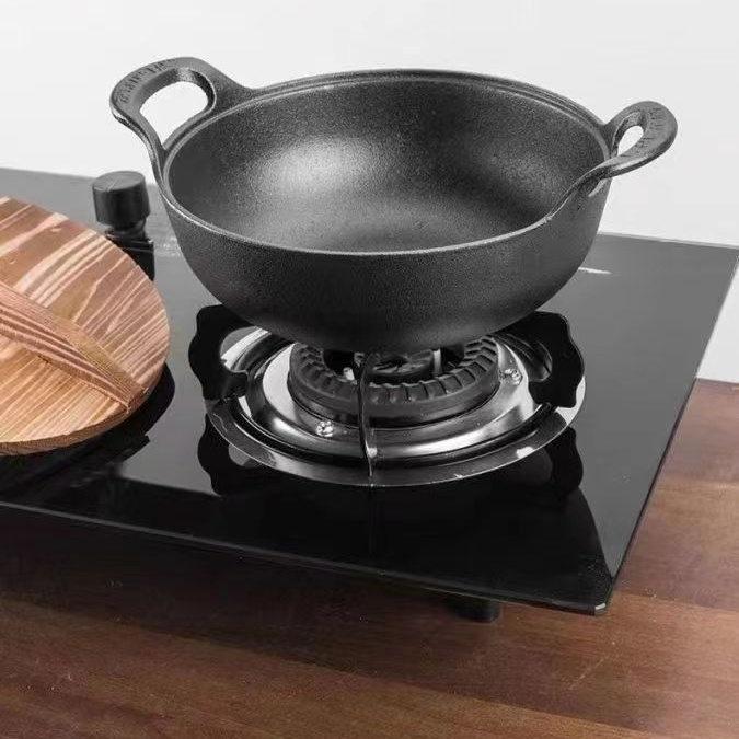  กระทะเหล็กหล่อสำเร็จรูป