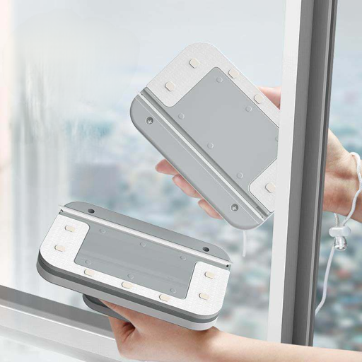 Magnetischer Glaswischer mit ergonomischem Griff