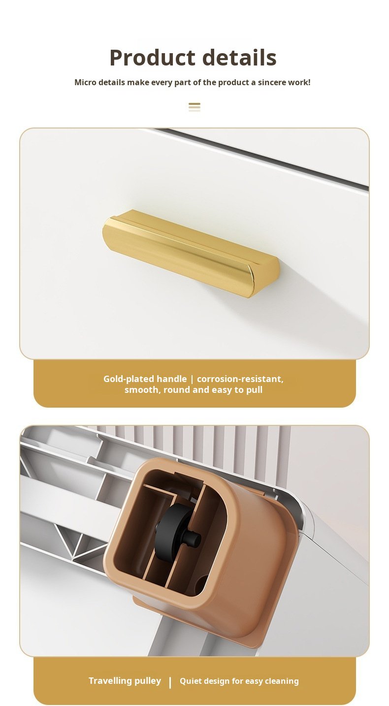 Stylish multi-layer storage cabinet
