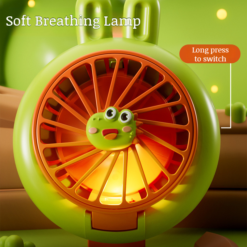 Cute Mini Fan Outdoor Convenient Adjustable Watch Fan