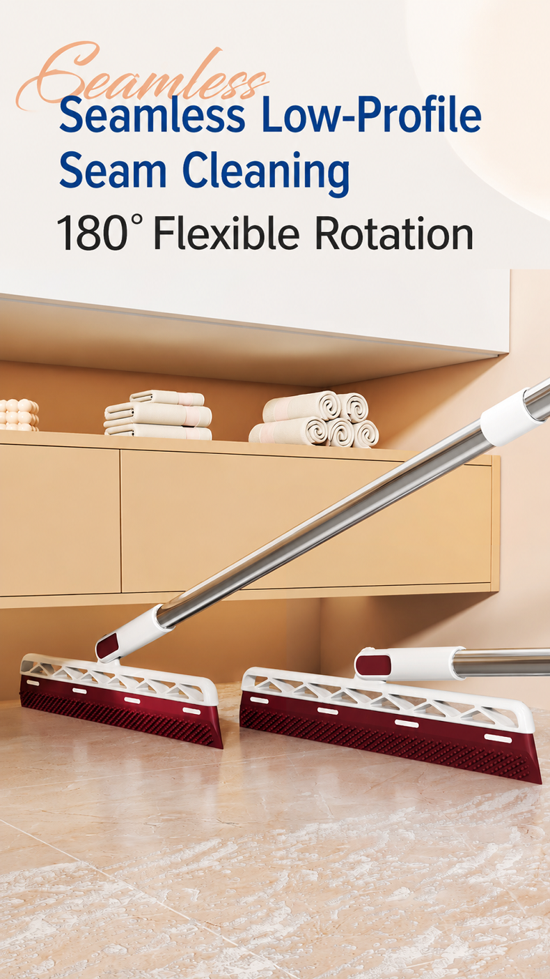 JMY broom with ergonomic handle for easy cleaning