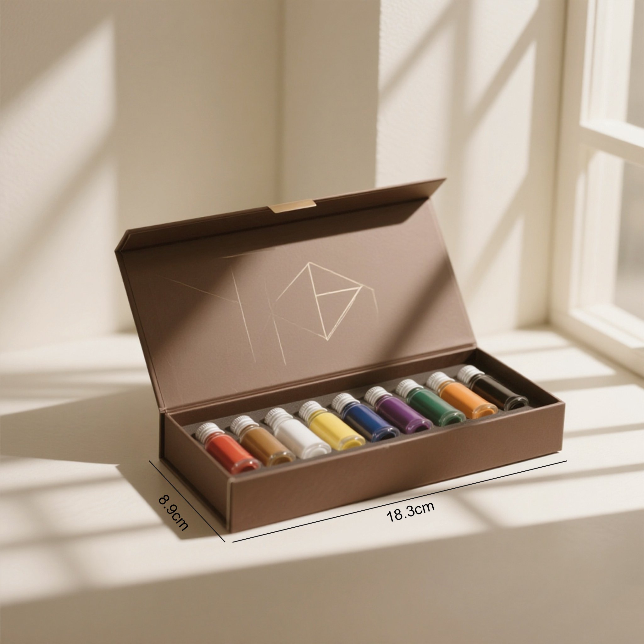 高品質な水墨絵具のテクスチャー