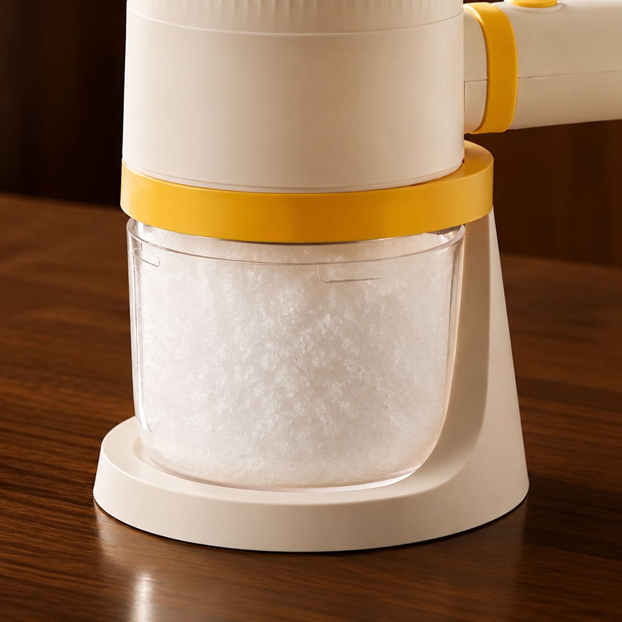 Electric ice shaver, smoothie maker for home use [1-second ice dispensing], suitable for all ice typ