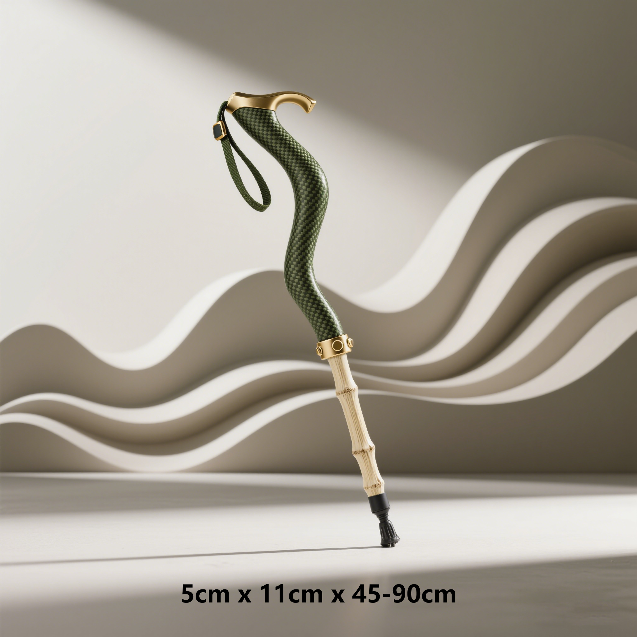 手杖握把人體工學設計