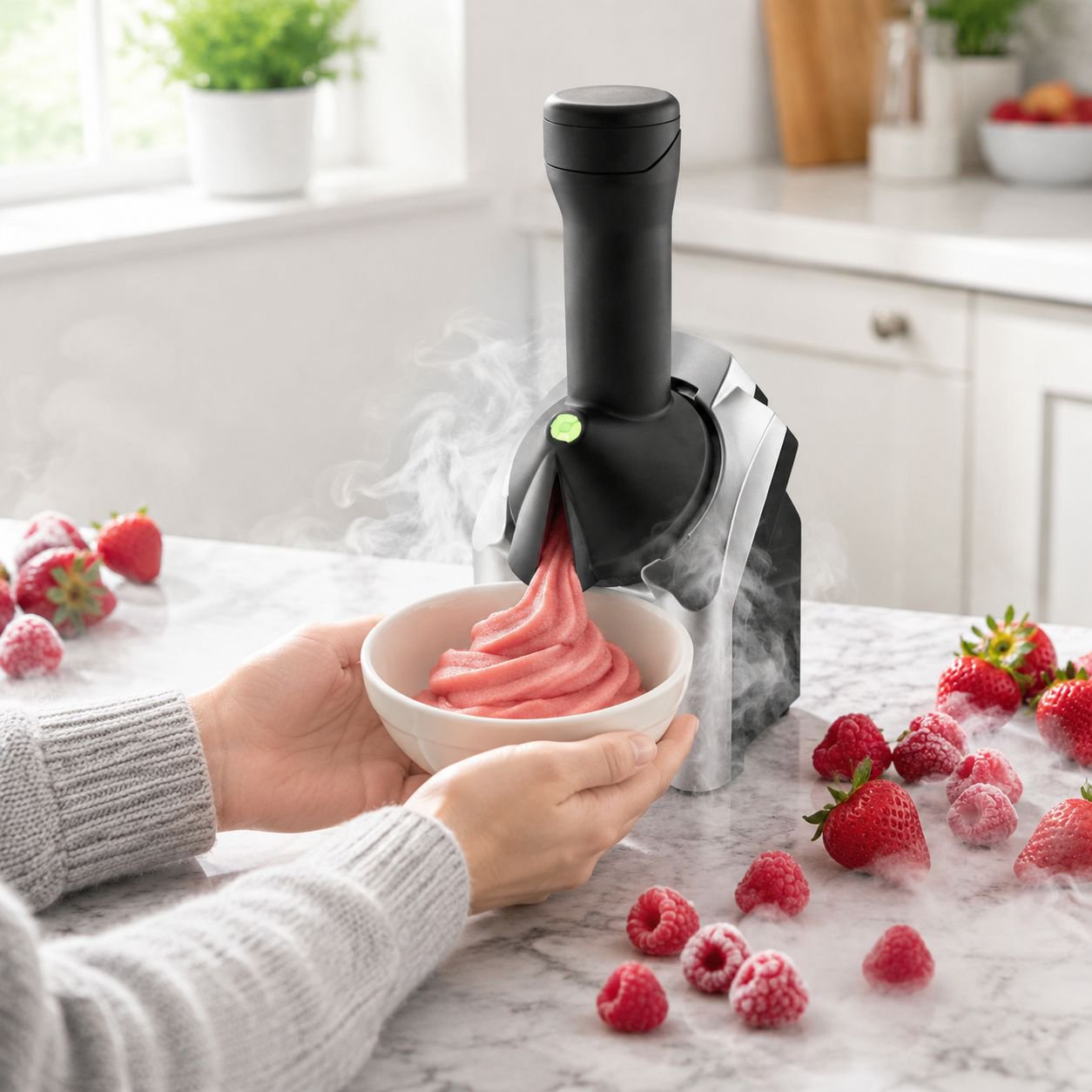 Automatic Home Fruit Ice Cream Machine
