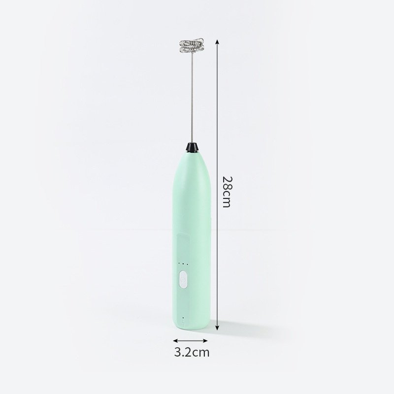 Batteur électrique rechargeable sans fil mousseur à lait multifonction pour usage domestique