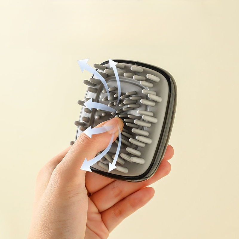 按摩刷头发梳子头皮硅胶止痒器