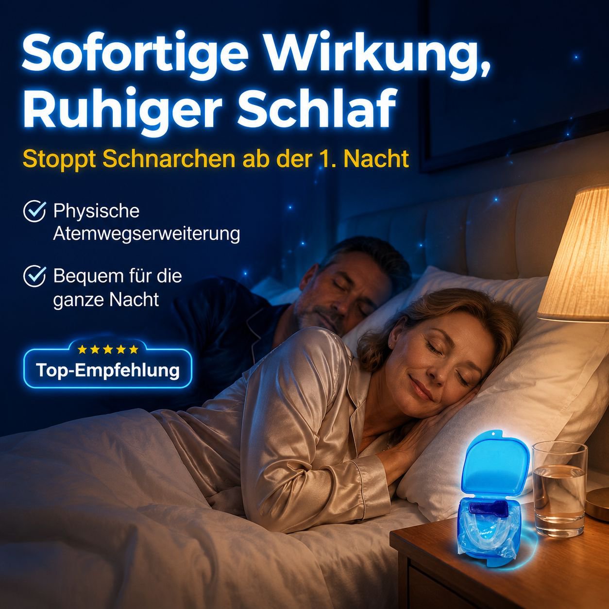 1+1 Anti-Zähneknirschen Mundschutz Set