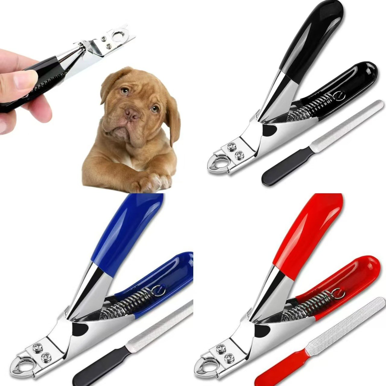 Pet Grooming Nail Clipper and File Kit