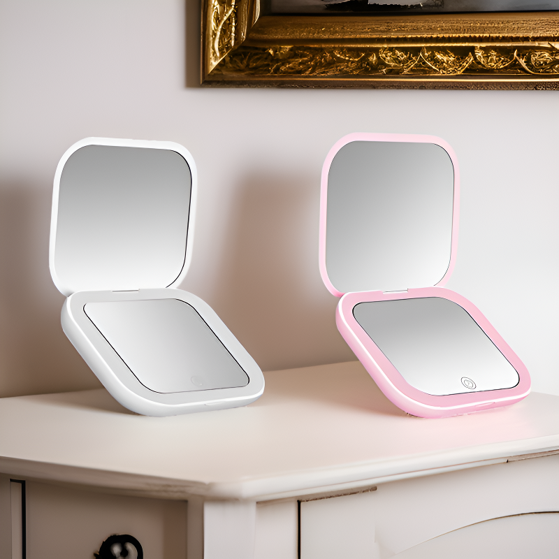 휴대용 LED 메이크업 거울