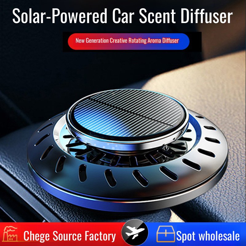 Car Aromatherapy Diffuser with Auto Rotating Design