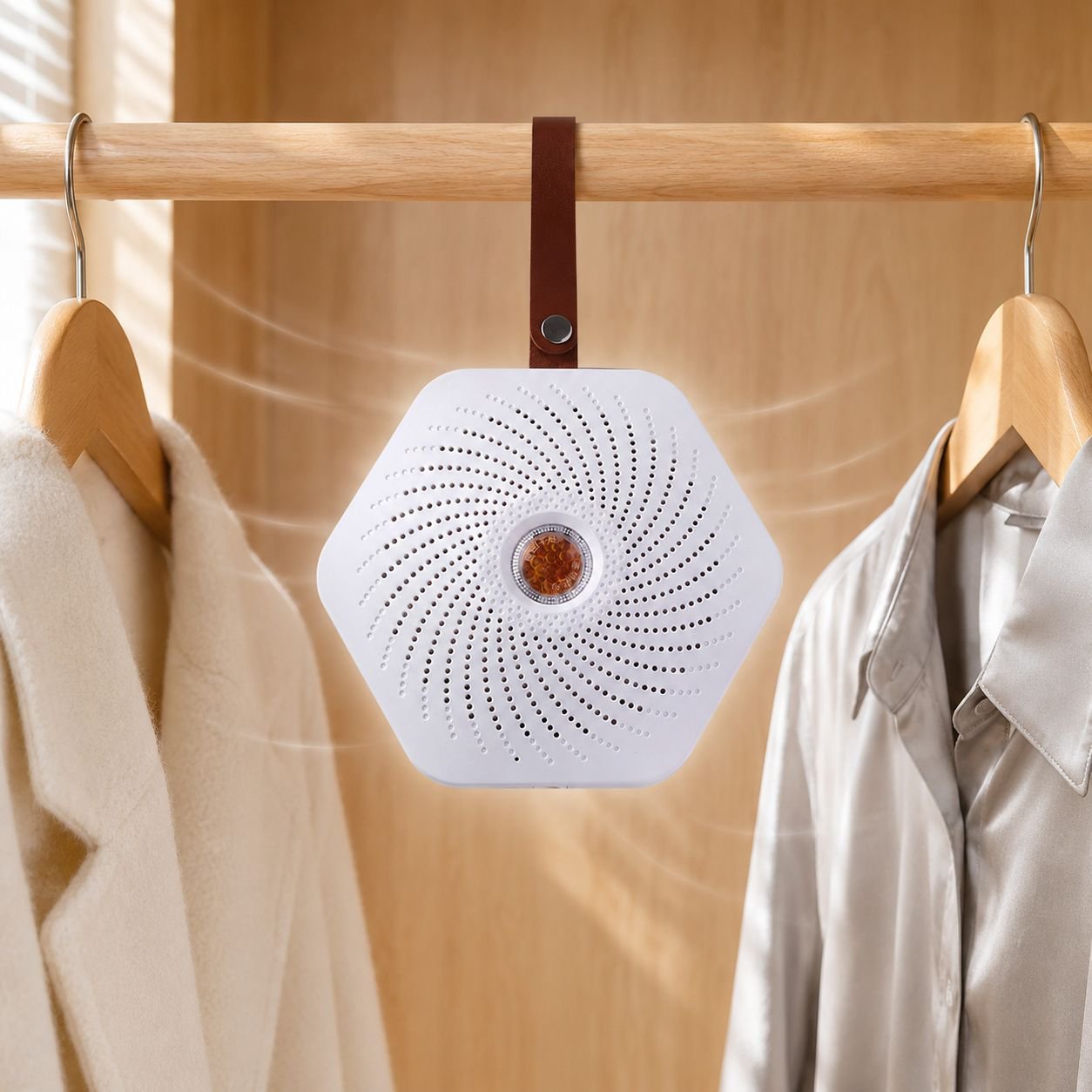 環境に優しい省エネUSB充電クローゼット用除湿器