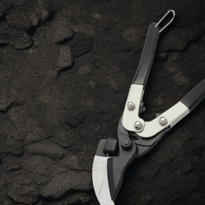 Juego de tijeras profesionales para metal, corte fácil de perfiles y paneles