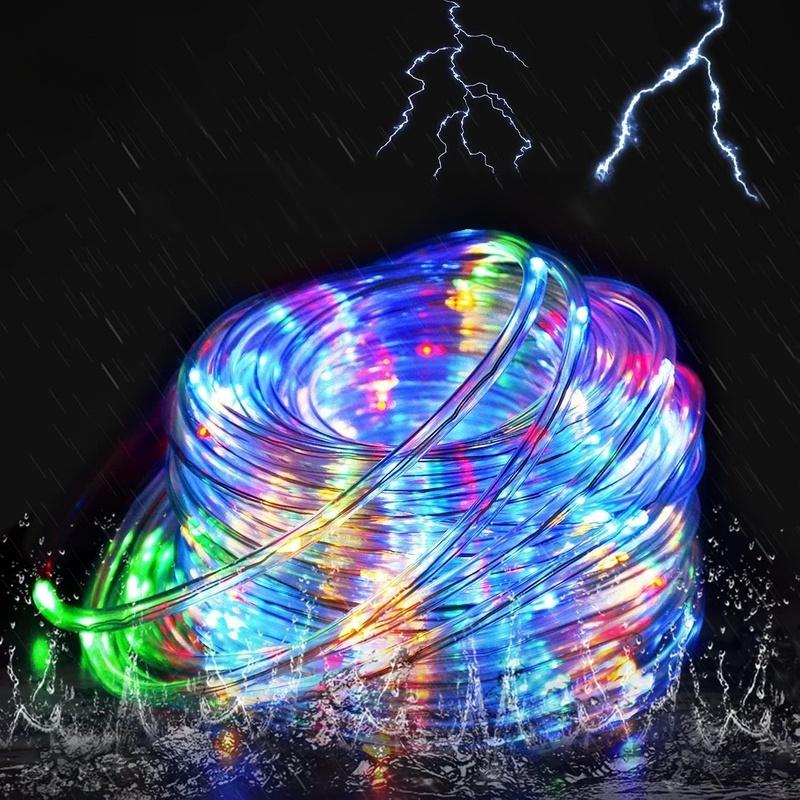 庭園用ソーラーLEDライト レインボー装飾ストリングライト