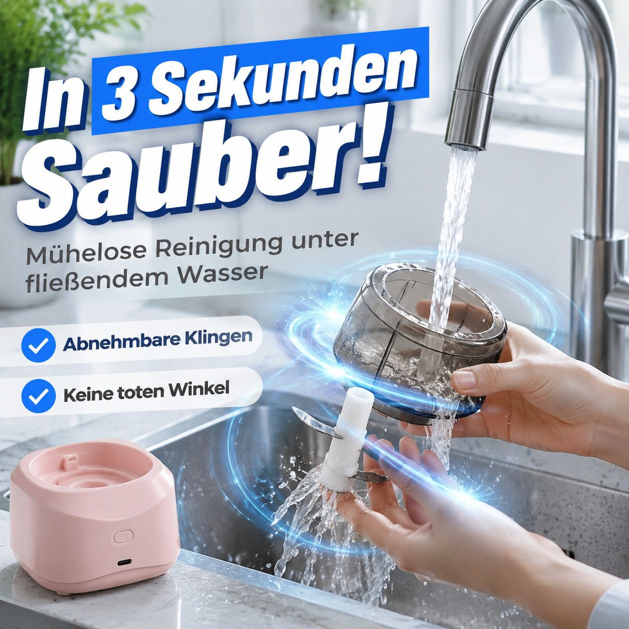 Intelligente Haushalts-Mini-Fleischwolf-Kochmaschine