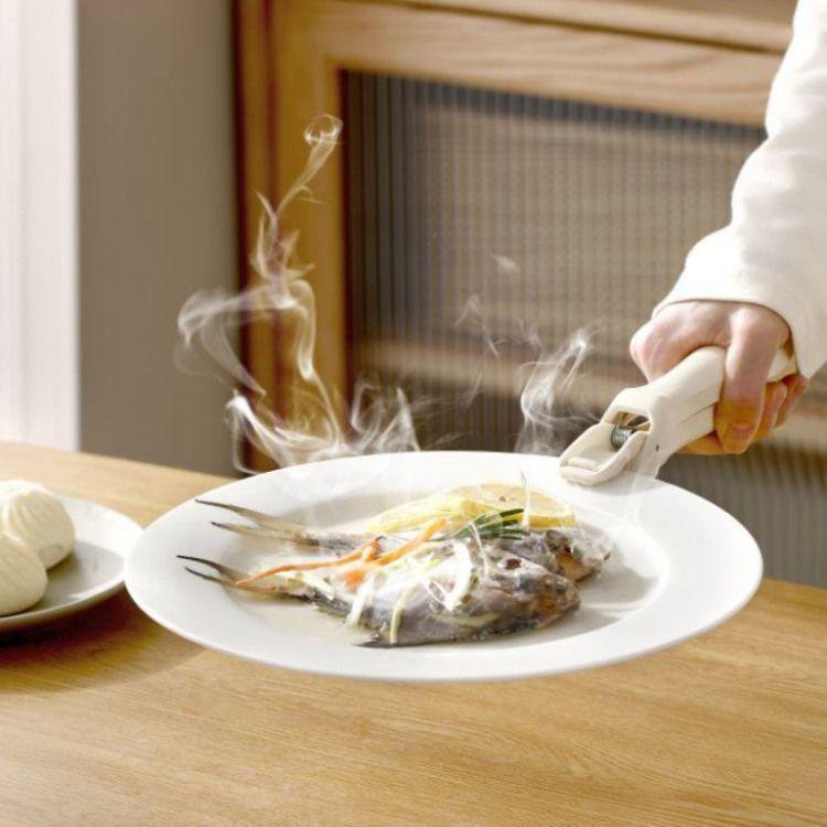 矽膠防燙防滑夾蒸鍋取碗神器