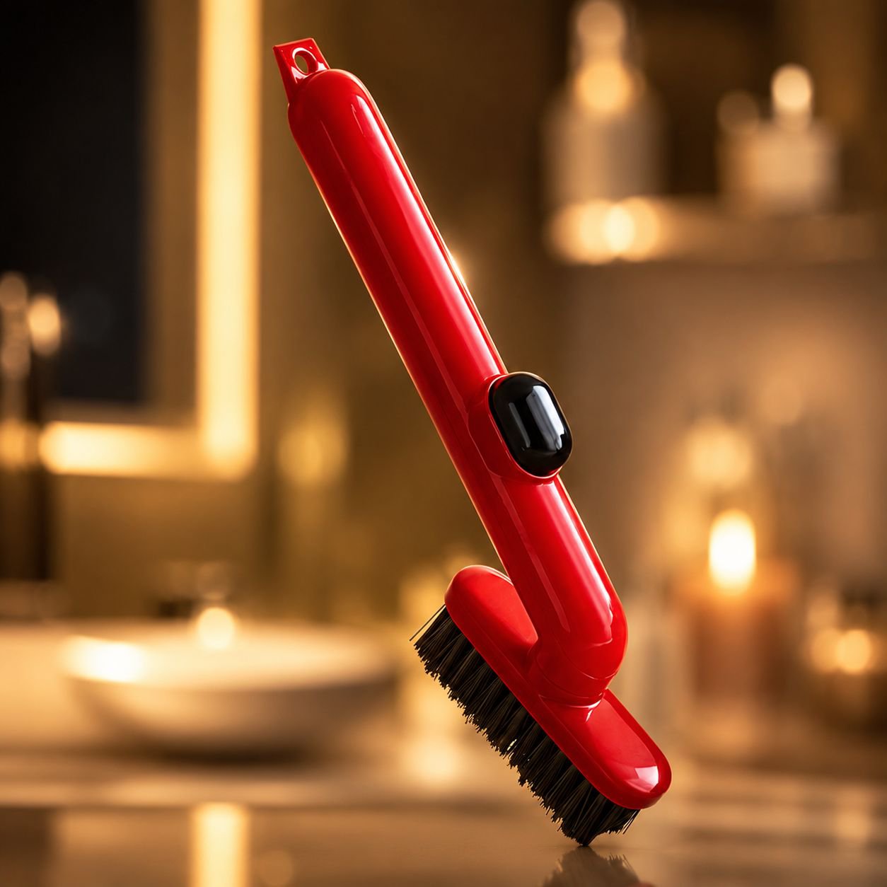 Brosse pour fentes de carrelage et surfaces de salle de bain